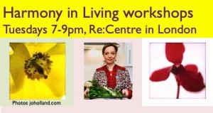 Harmony in Living workshops headline
